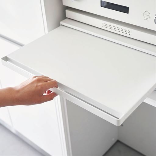 引き出しやすい取っ手付き。