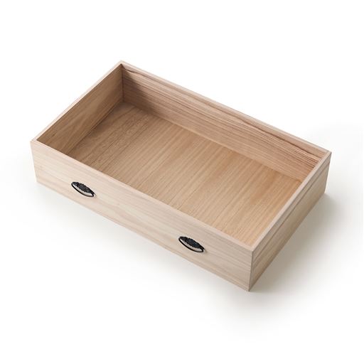 ナチュラル A (幅75cm/3段)<br>※引き出し内寸69.2×40×15cm