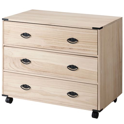 ナチュラル<br>A (幅75cm/3段)