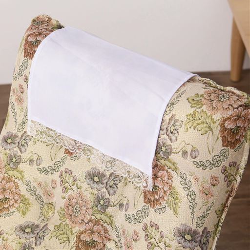 ヘッド部は洗えるカバー付き。面テープで簡単着脱。