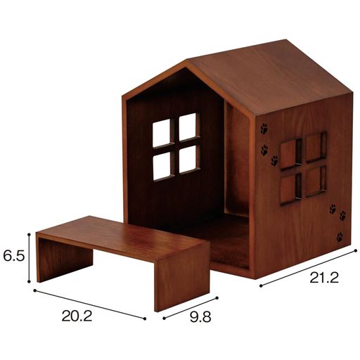 ブラウン<br>サイズ寸法 ※寸法の単位は約cmです。
