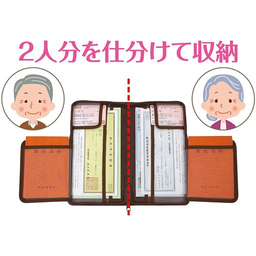 2人分を仕分けて収納