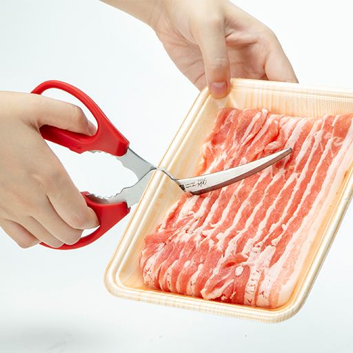 レッド  <br>面倒な時は、トレーごと切っちゃえ!