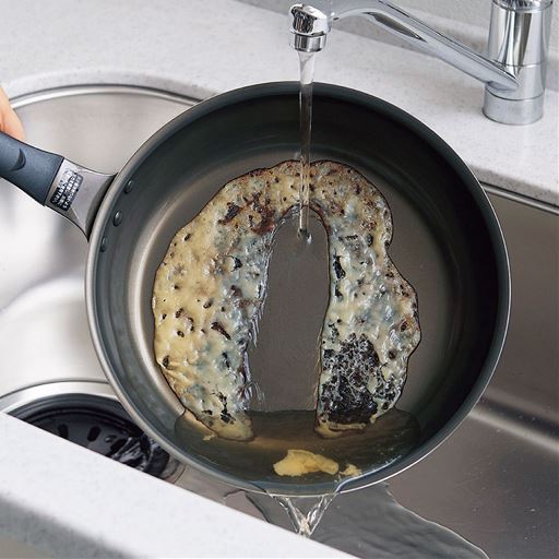 汚れがサッと落ちてお手入れラク!