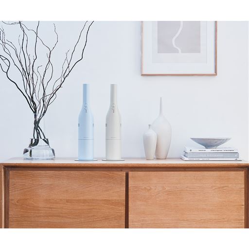 スタイリッシュなデザインでインテリアにもフィットするハンディクリーナー