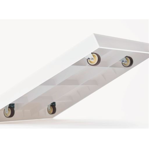 キャスターが見えない仕様でインテリアになじみます。