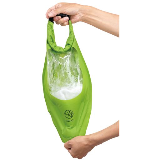 電源不要!水と洗剤でどこでも洗濯できる! ※水だけでも使えます。