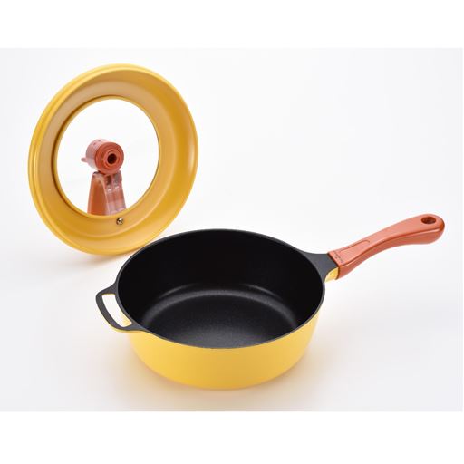 蓋を横に置けるので省スペースに。