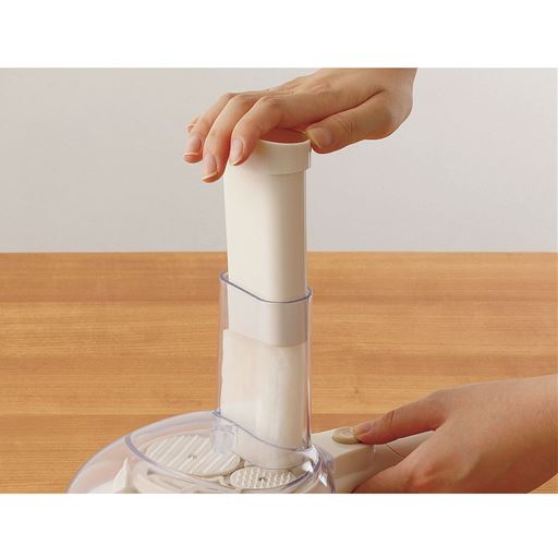 セットして押すだけの簡単操作