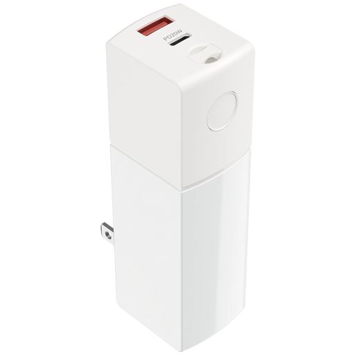 コンセントプラグ付きのモバイルバッテリー!