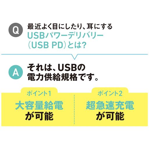 大容量給電が可能 超急速充電が可能