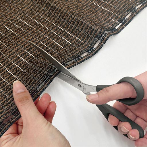 必要な幅にカットできる