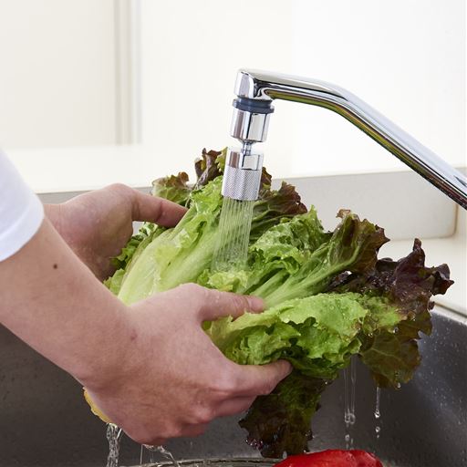 シャワー 節水率約50%(メーカー従来型整流器との比較)