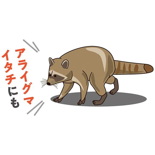 アライグマ イタチにも使用可能