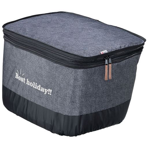 チャコールグレー 前カゴ