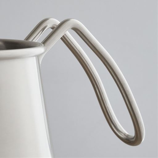 握りやすく注ぎやすいハンドル角度