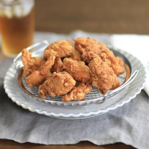 揚げ物の盛り付けにも