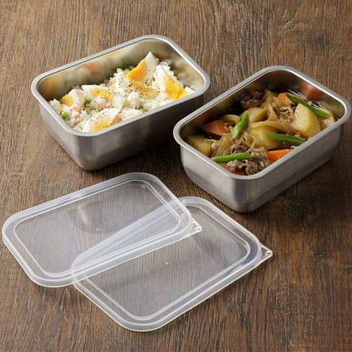 サイズD(1/4)作り置きしたおかずを保存しておくのに便利です。