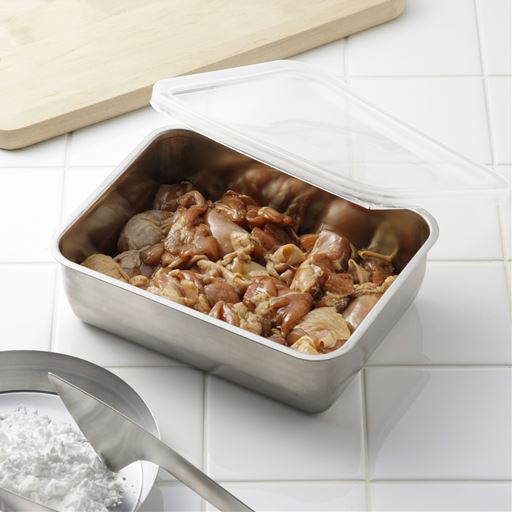 サイズB(1/2)肉や魚に下味をつけたりにも便利です。