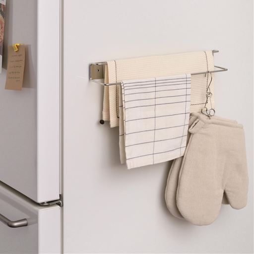 重ならずに清潔に乾かせます。