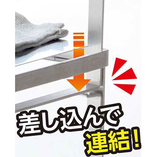 重ねるだけの簡単設置