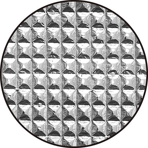 アルミ蒸着フィルム使用