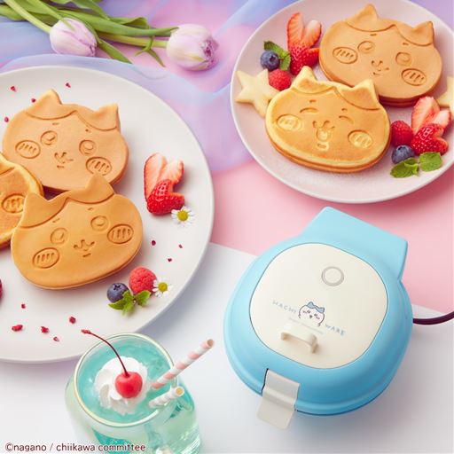大人気!ちいかわのお友達ハチワレのパンケーキメーカー