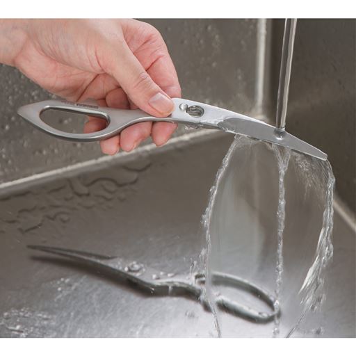 分解して洗える!