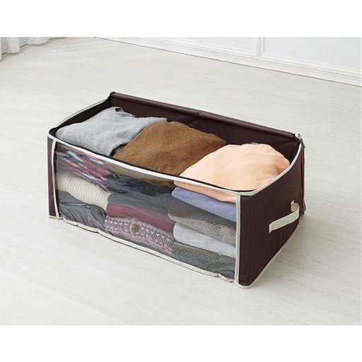 透明窓で中身が見える!