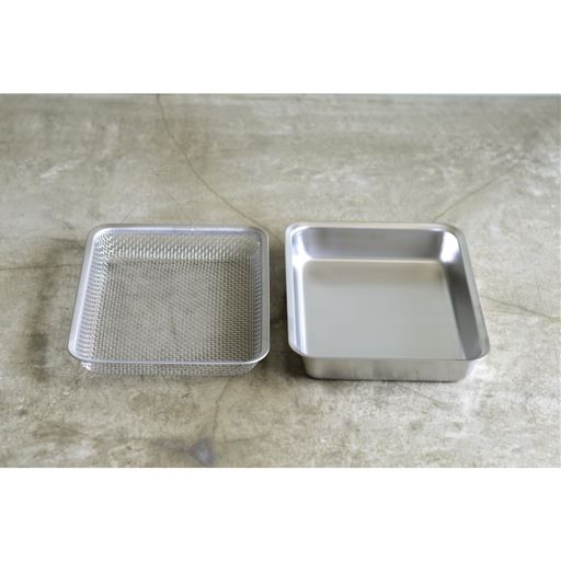 重なるので収納も◎※角バットはWF-6918)