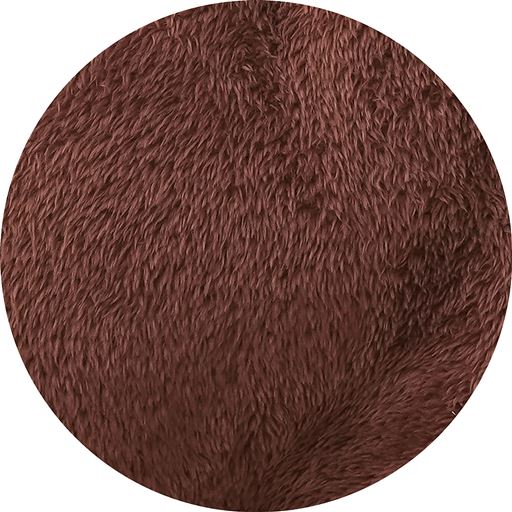 表側:ブラウン(長毛フランネル生地)