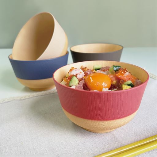 落としても割れにくい 食洗機OK 色違い2枚組