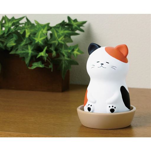 癒され顔のミケ猫!