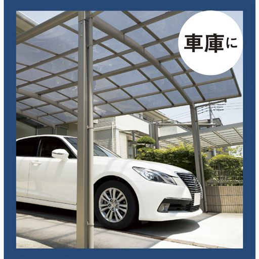 電源がない。こんな場所におすすめ!車庫に