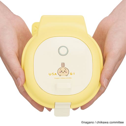 両手におさまるコンパクトサイズ