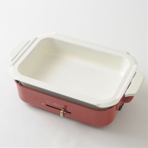 コンパクトホットプレートの上にセットして煮物やお鍋がたのしめる※本体は別売りです