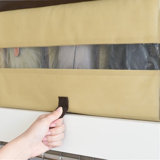 見え窓付きで中身がわかる