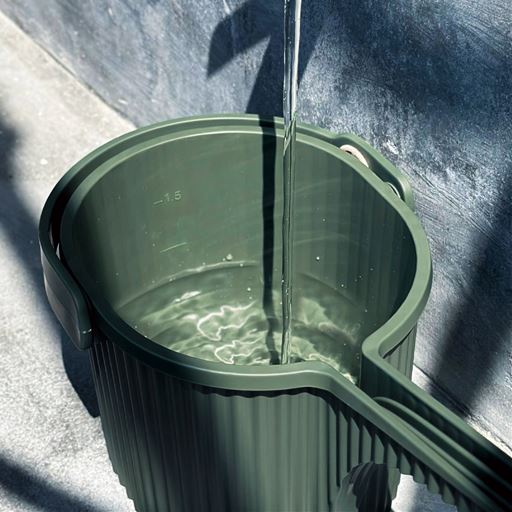 液体肥料の希釈などに便利なメモリ付き