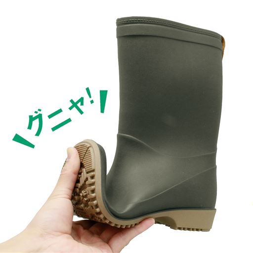 柔らかいので折れ曲がった部分が足に食い込みにくく痛くない