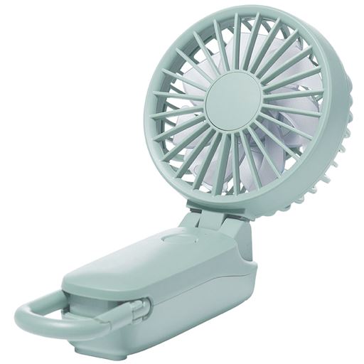 ライトブルー<br>ファングリルは約110度の範囲で自由に角度調節可能。