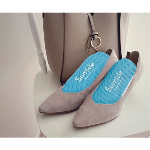 ブルー A(長方形2個組) くつ