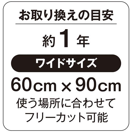 お取り換えの目安