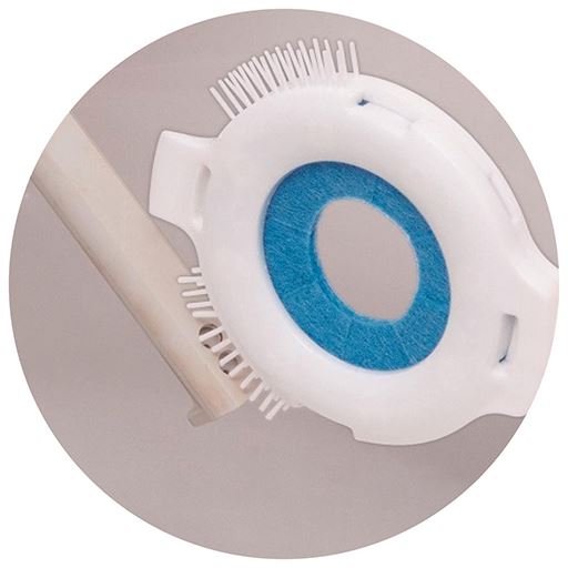 洗浄ノズルの穴までお掃除!