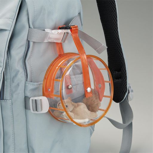 バッグ等に取り付けできます