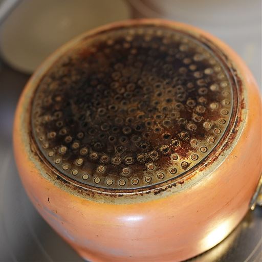 鍋の焦げつきにも