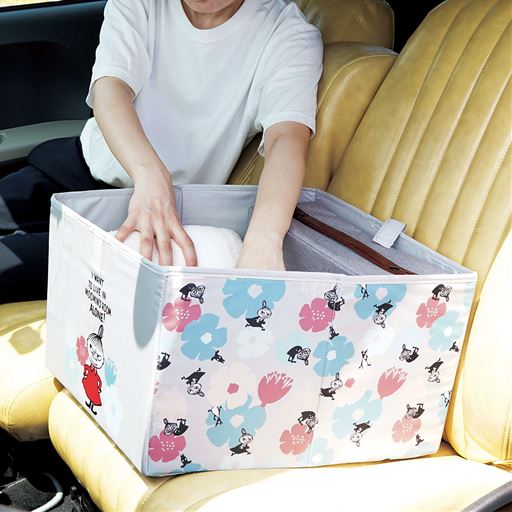 すっきり車内を整頓!たためる収納ボックス