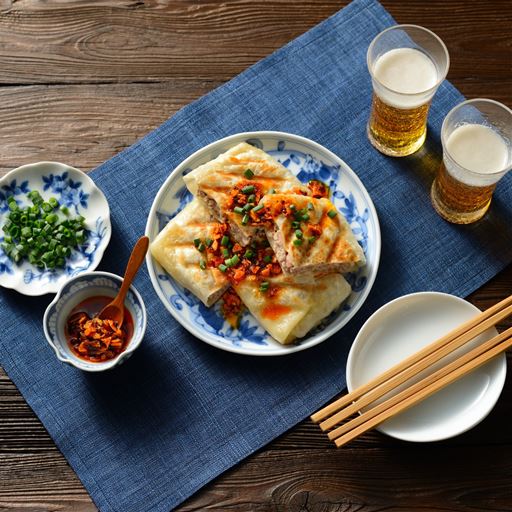 パンだけじゃない!<br>おつまみにピッタリの大判焼き餃子!