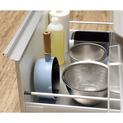 シンク下収納に!