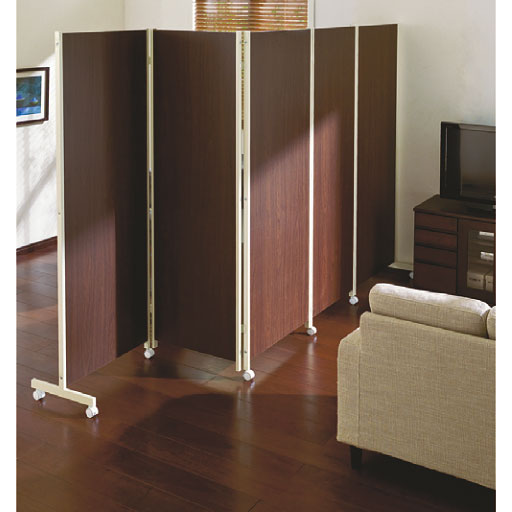 ダークブラウン F<br>リビングの間仕切りに。