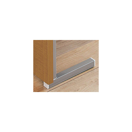 厚みのある板でカベのようにスペースを仕切ります。